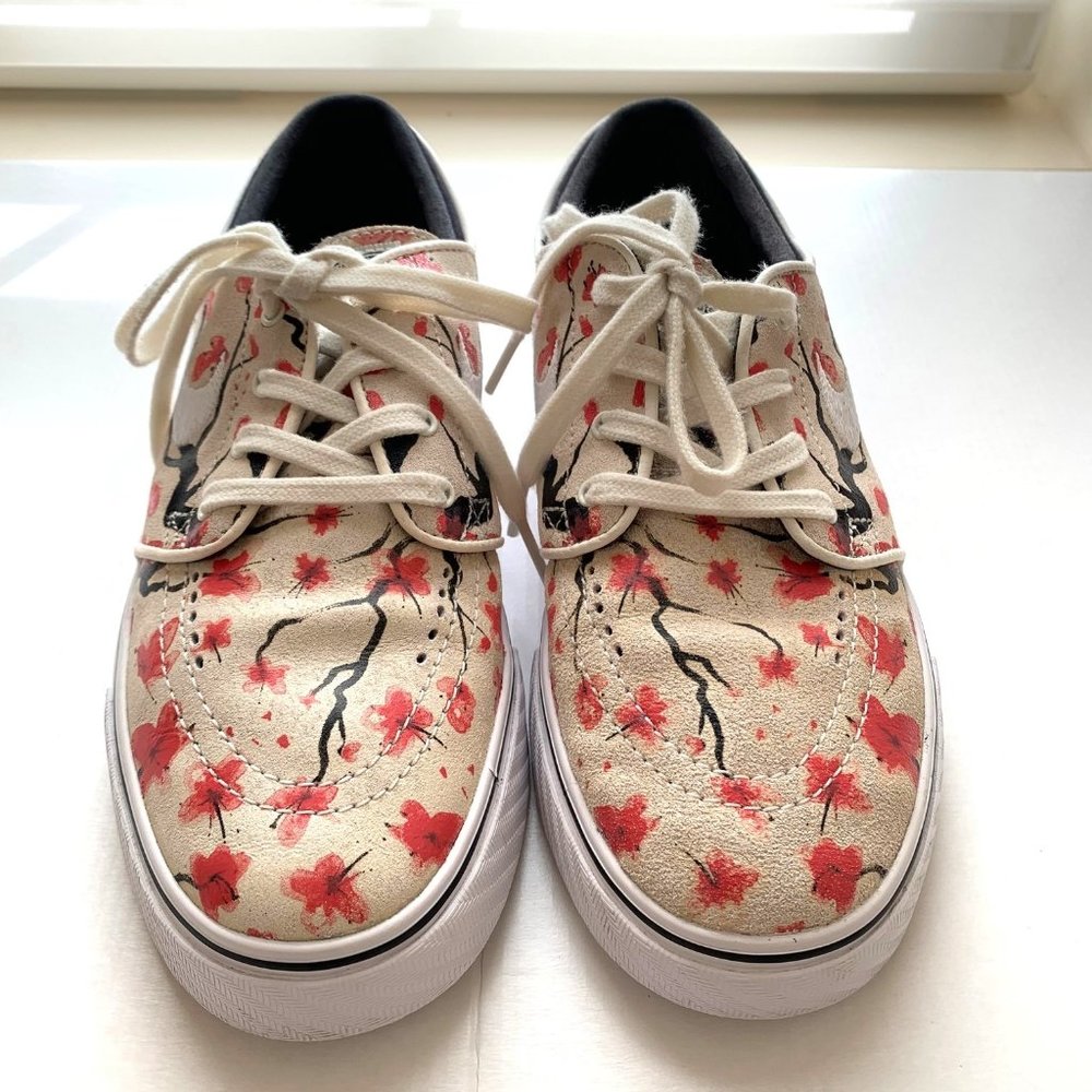 NIKE SB Stefan Janoski Elite Cherry Blossom Leather Skateboarding Mens Size 6